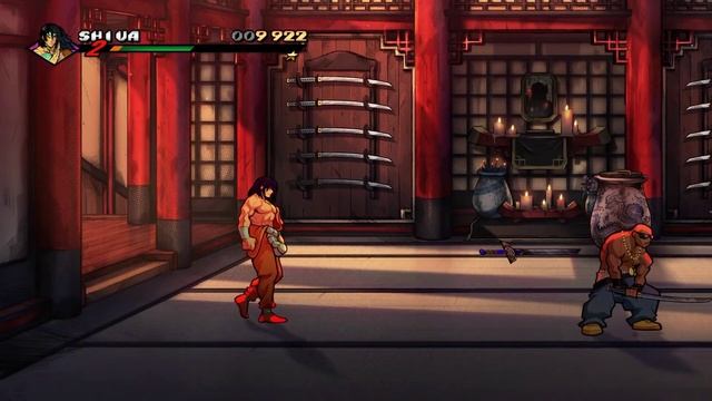 Shiva combo in new Training Mode + gameplay footage | Streets of Rage 4 Mr. X Nightmare