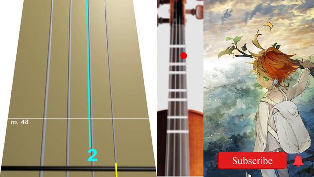 The Promised Neverland OST - Norman's Theme Violín Tutorial / Tab Tutorial / Sheet Music violín смотреть онлайн