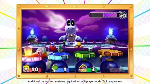 Mario Party Star Rush – Mini-games & Multiplayer Trailer смотреть онлайн
