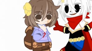 ◀Как проходила первая встреча братьев-скелетов || Фриск, Санс, Папирус▶