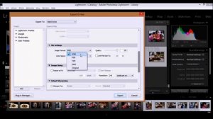 How to convert RAW images to JPEG format in Adobe Lightroom