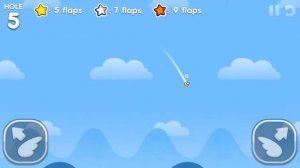 Flappy Golf 2 GRASSY LAND HOLE 1-9 Superstar Walkthrough