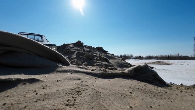 Весна - первый Мусорный выезд Снег  Песок  RC Trophy