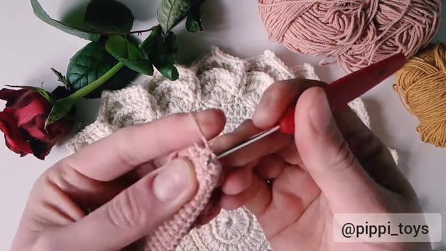 Так Вы ещё не вязали! Столбики без накида галочками БЕЗ ПЕРЕКОСА! #амигуруми  #вязаныеигрушки