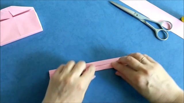 Сумка оригами из бумаги. Origami paper bag