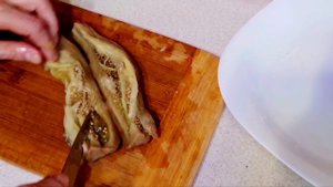 САЛАТ ИЗ ЗАПЕЧЕННЫХ БАКЛАЖАН / BAKED EGGPLANT SALAD