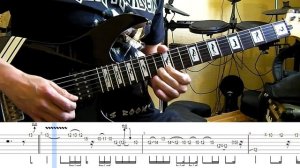 Iron Maiden - The Man Of Sorrows Dave Murray guitar solo lesson (with tablatures and backing tracks