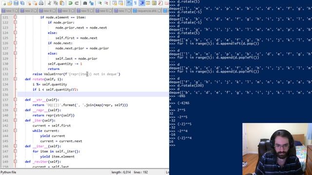 Let's Code Python: Deque, Part 3 смотреть онлайн