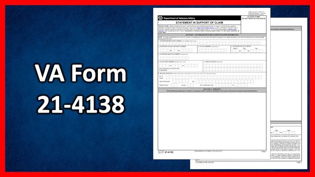 "Buddy Statement" for VA Disability Service-Connection | Statement in Support of a Claim | theSITRE смотреть онлайн