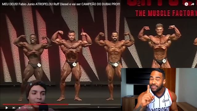 FABIO JUNIO É DETONADO POR RUFF DIESEL E BRASIL ROUBADO NO DUBAI PRO! смотреть онлайн