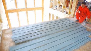 Обшивка имитацией бруса внутри помещения