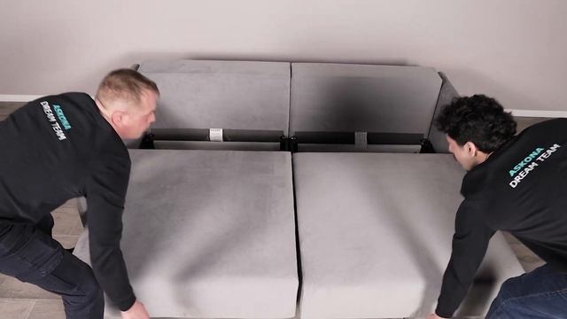 Сборка прямой диван Rein (Рейн) смотреть онлайн