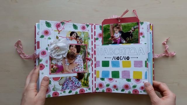[Скрапбукинг] Альбом для девочки. Часть 3. Заключительная. смотреть онлайн