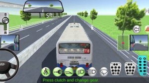 Airplane Crash Bus!  3D Driving Class #14 Bus Games || Car Games || Bus Crash || Rider Asad