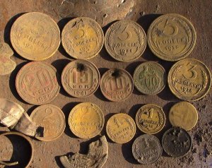 Поиск монет с ХР DEUS №19