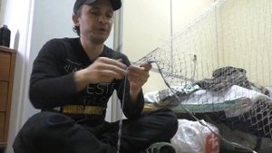 Переделка кастинговой сети американского типа и забросы