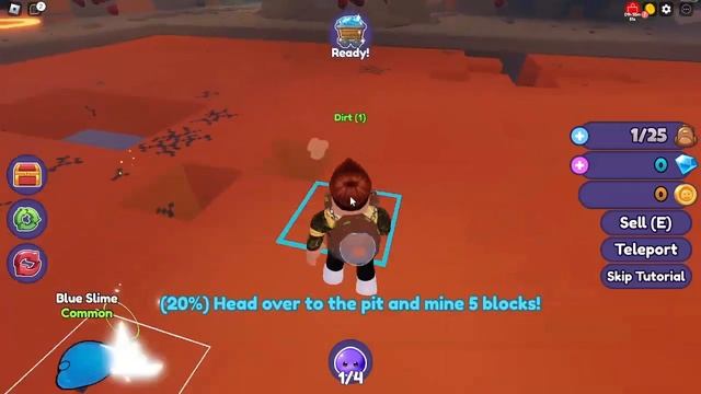 ЗА КАЖДЫЙ БЛОК Я ПОЛУЧАЮ ДЕНЬГИ! SLIME MINE ROBLOX смотреть онлайн