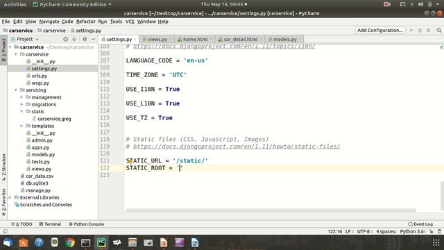 LEARN DJANGO PART 20 IMPLEMENT STATIC FILES