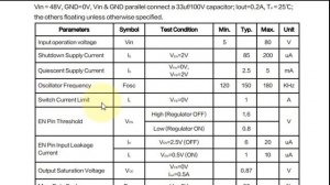 XL7015 Step Down 80V to  5-12VDC DC Wide High  Datasheet