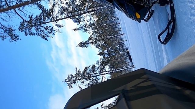 Driving Skidoo Grand Touring 700 "Gamla Bertan"