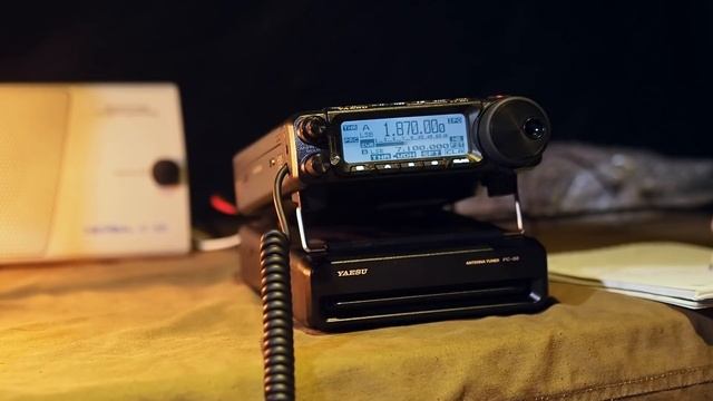 Радиосвязь в 160м диапазоне из полевых условий.