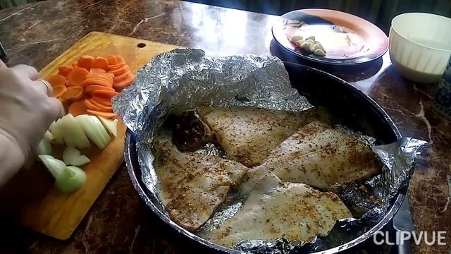 Ужин в ПОСТ! Постное меню на ужин. Картофель с рыбой!