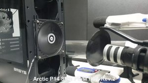 Arctic P14 Slim PWM PST Revisions Noise test