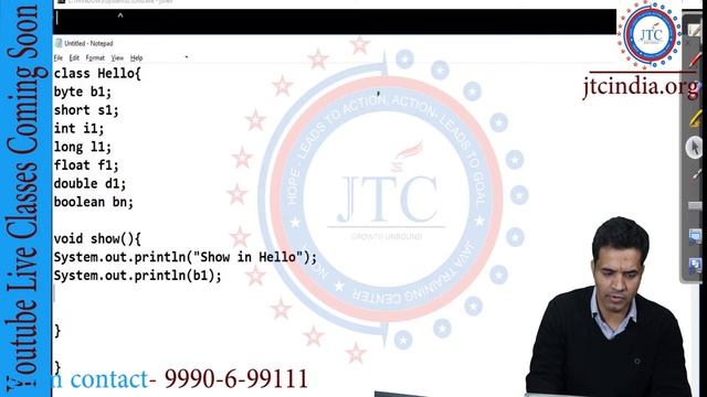 Core Java -9 : Java Language : User Defined Datatypes | SCJP / OCJP by Som Sir Part-15