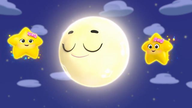 Mindful Stars and Sleepy Moon 🌙✨ Short Bedtime Video, little Baby Bum