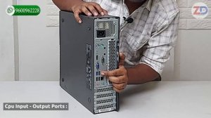Lenovo ThinkCentre M79 Amd Refurbished Desktop Pc Review in Telugu