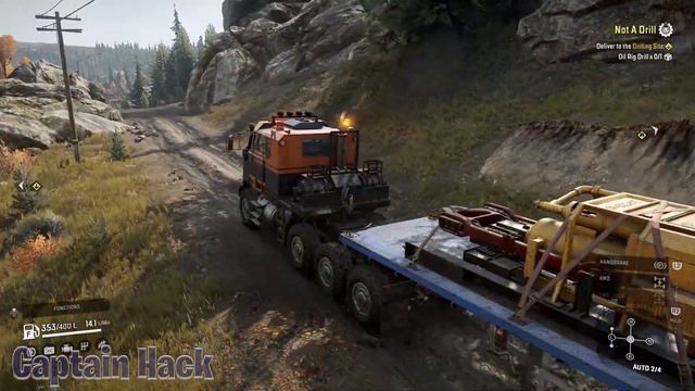 SnowRunner Part 32 - Smithville Dam - Michigan, USA - Oil Rig Delivery - Derry Longhorn 4520