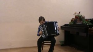 Богатырев Николай баян.Автор Б.Тихонов ,вальс"Пушинка".