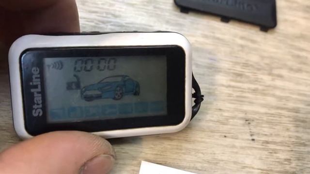 Ремонт ключей брелка сигнализации  старлайн