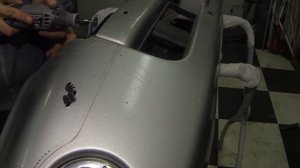 Ремонт переднего бампера Nissan Patrol (y61)