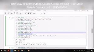 Best Way to Learn Python Course Online Training in Adithyaelearning