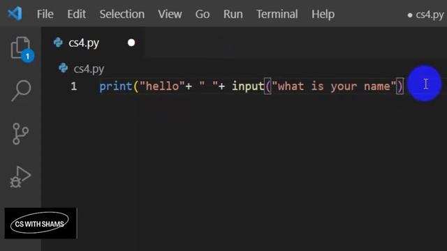how to use input function in python | python tutorial for beginners #4