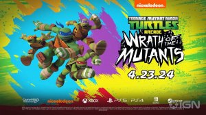 TMNT Arcade Wrath of the Mutants - Release April 23 Switch, PC, Xbox One, PlayStation