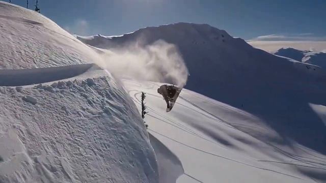 Лыжник Шон Петтит зажигает на сноуборде смотреть онлайн