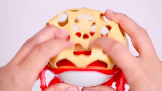 Погремушка Мягкий мяч Кот, BeBeLino 58058