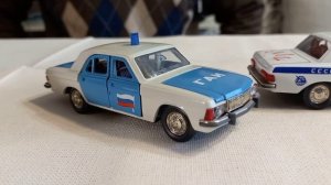 Автомобиль ВОЛГА ГАЗ 3102. СРАВНЕНИЕ по годам. Модели автомобилей в масштабе 1:43