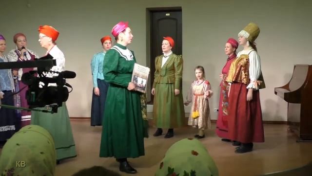 Нёнокоцкая ключевка. Коллекция костюмов села Нёнокса Русский народный костюм. смотреть онлайн