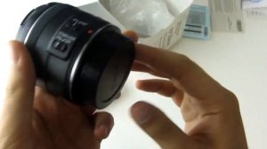 Canon EF 28 mm F/2.8 Анпэкинг
