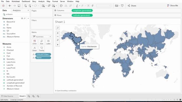 Connecting to Spatial Files in Tableau Public смотреть онлайн