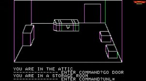 Commentary on the First Graphical Adventure Game - Mystery House (1980) - Playthrough - Apple II