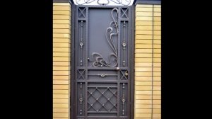 Кованая калитка украшение ковкой, элементы, рисунок