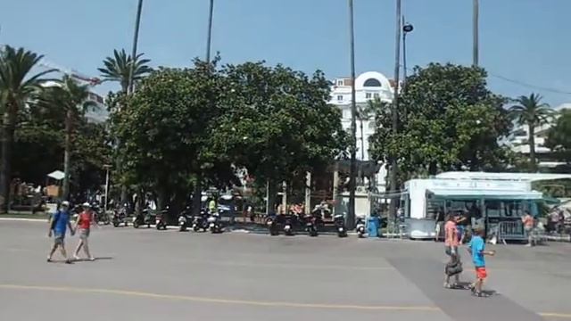 МИР НА ЛАДОНИ: Прогулка по Каннам, Франция // WORLD ON THE PALM: Walk around Cannes, France.