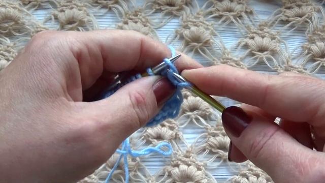 Плотный узор спицами "Тканный рельеф" // мастер-класс toyfabric смотреть онлайн