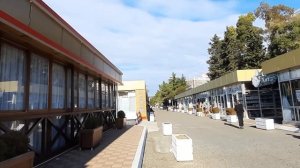 Курортный городок. Ул. Просвещения. 2 января. Адлер. Сочи.