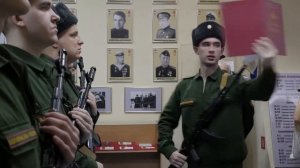 Ритуал приведения к военной присяге молодых военнослужащих в СПб ГБУК «МИПСР им. А.И. Маринеско»