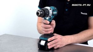 Makita DHP481 Мощная ударная дрель-шуруповерт/ледобур с максимальным крутящим моментом 115 Нм